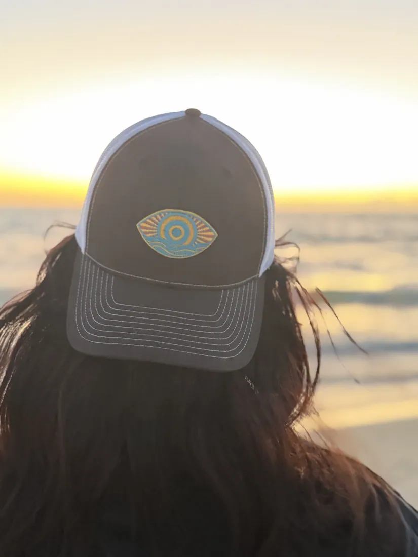 The maritime-eye cap at sunset