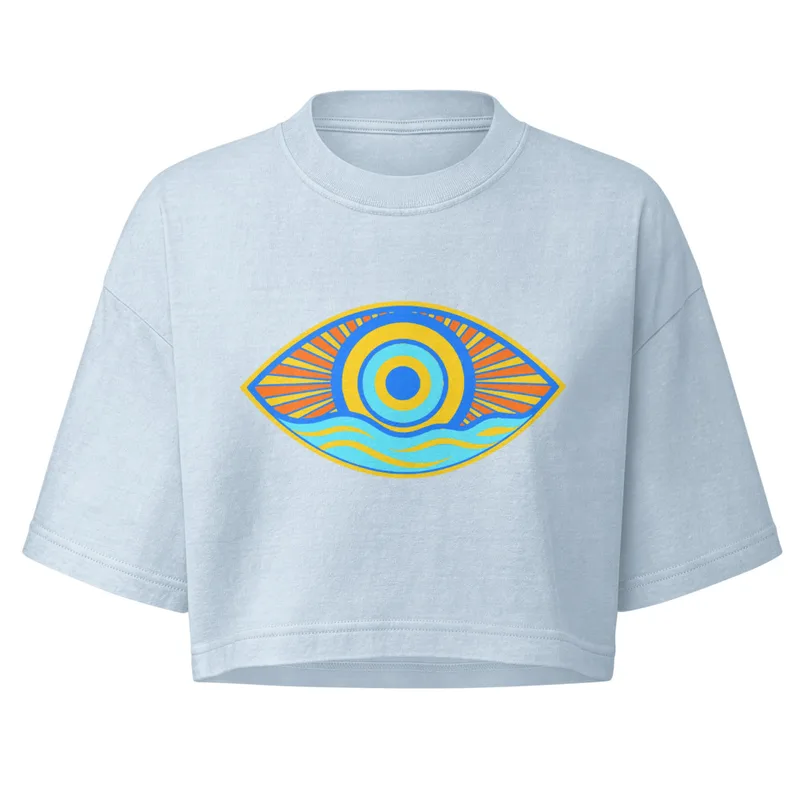 Maritime Eye Crop Tee